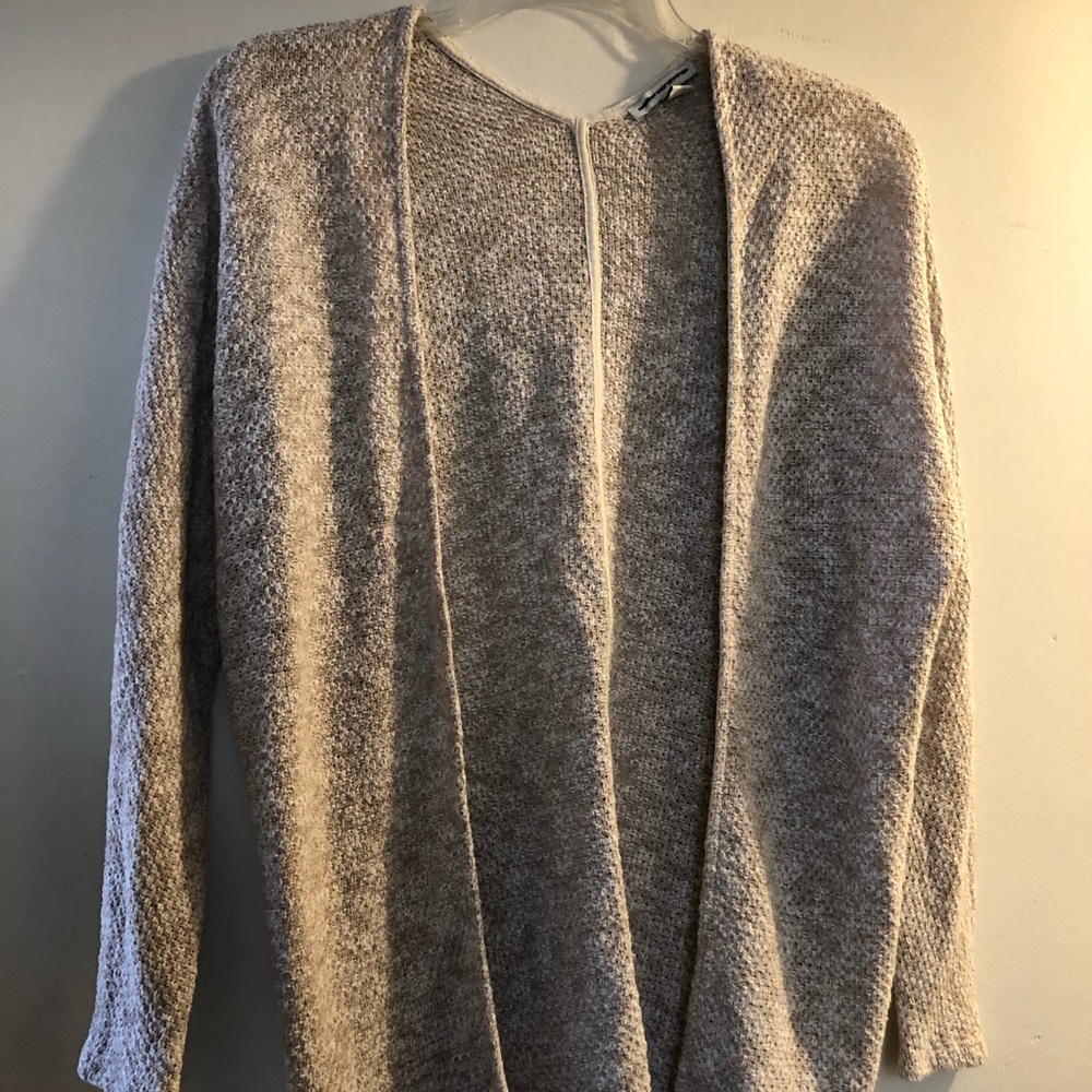 Tan cardigan